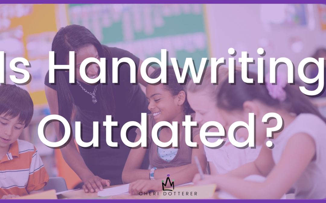 Is handwriting outdated?