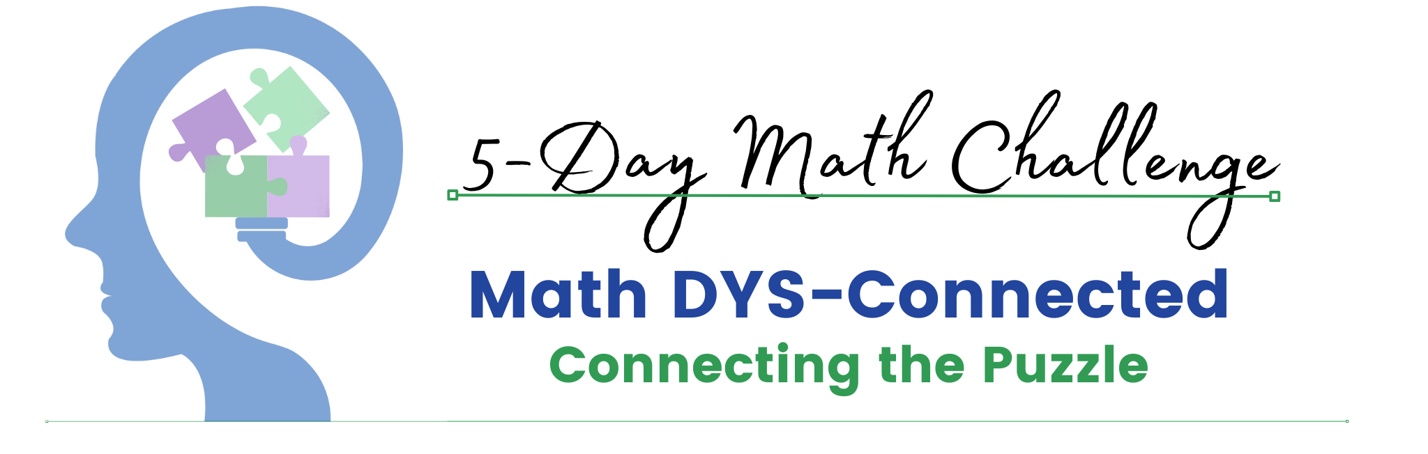5 day math challenge logo