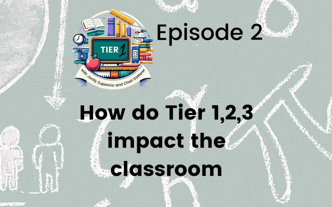 How do Tier 1, 2, 3 impact the classroom